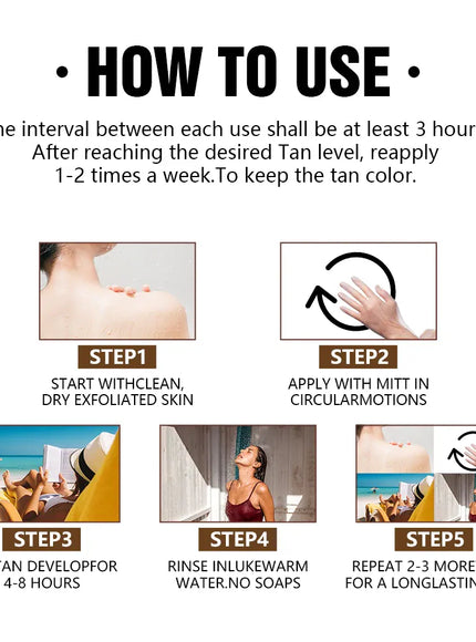 KissICON KissIcon Self Tanning Cream Nourishing - Instant Bronze