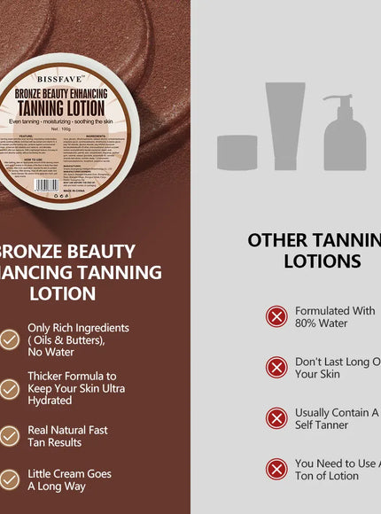 KissICON KissIcon Self Tanning Cream Nourishing - Instant Bronze