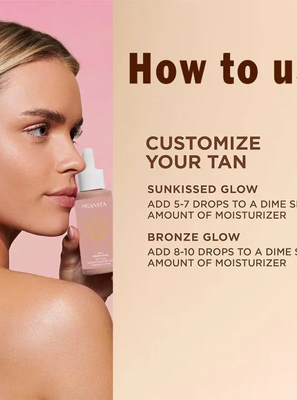 KissICON [KissIcon] Self Tanning Drops Sunless Tanner - Glow