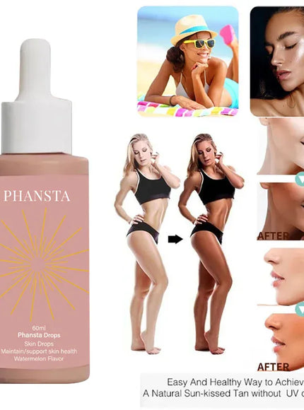 KissICON [KissIcon] Self Tanning Drops Sunless Tanner - Glow