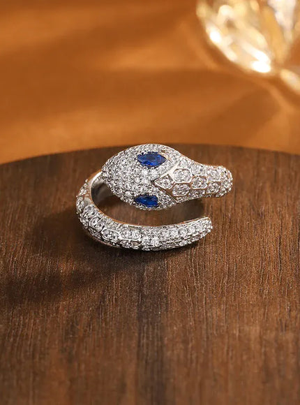 KissICON KissIcon Serpent Adjustable Ring - Open Band Boho Style