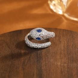 KissICON KissIcon Serpent Adjustable Ring - Open Band Boho Style