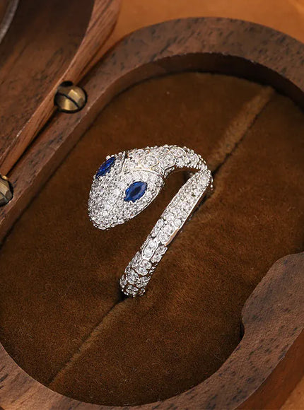 KissICON KissIcon Serpent Adjustable Ring - Open Band Boho Style