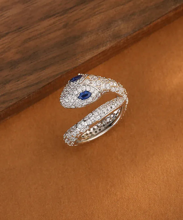 KissICON KissIcon Serpent Adjustable Ring - Open Band Boho Style