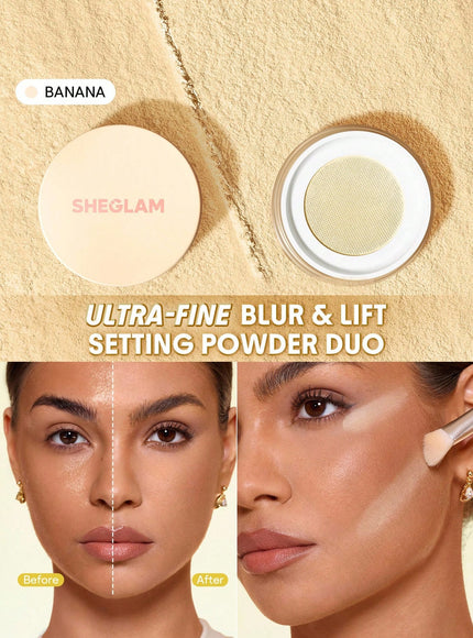 jkthpu-45 KissIcon SHEGLAM InstaReady Blur Powder Duo Bubblegum Matte