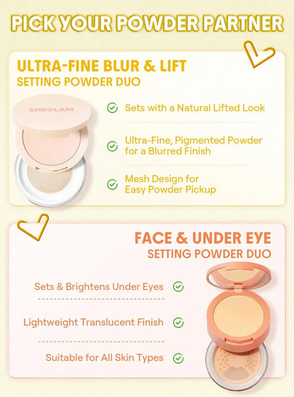jkthpu-45 KissIcon SHEGLAM InstaReady Blur Powder Duo Bubblegum Matte