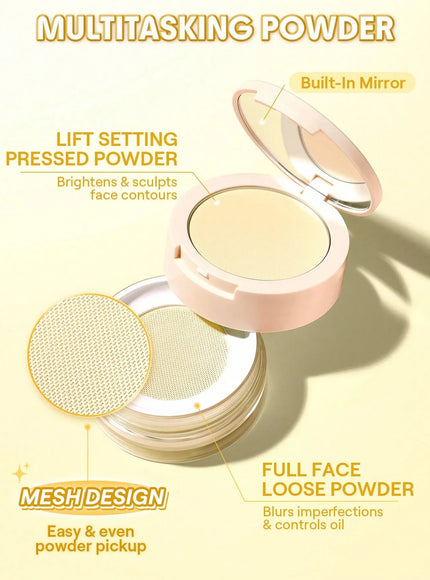jkthpu-45 KissIcon SHEGLAM InstaReady Blur Powder Duo Bubblegum Matte