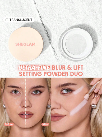 jkthpu-45 KissIcon SHEGLAM InstaReady Blur Powder Duo Bubblegum Matte