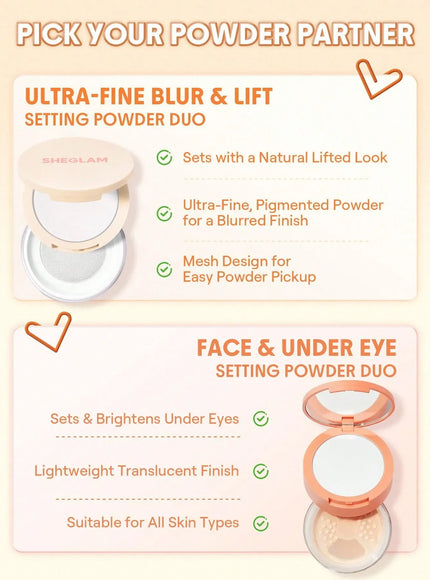 jkthpu-45 KissIcon SHEGLAM InstaReady Blur Powder Duo Bubblegum Matte