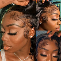 KissICON Kissicon Short Bob Wig 13x4 Hd
