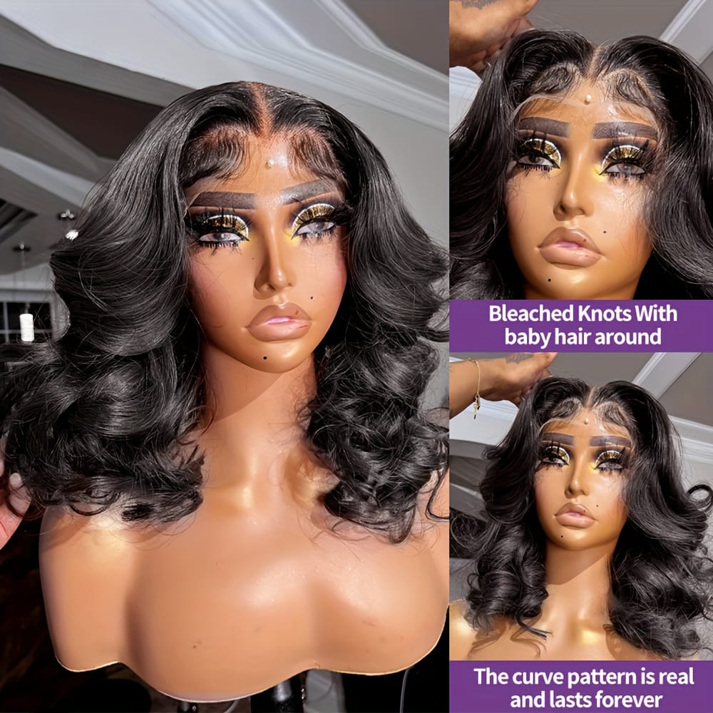 KissICON Kissicon Short Bob Wig 13x4 Hd