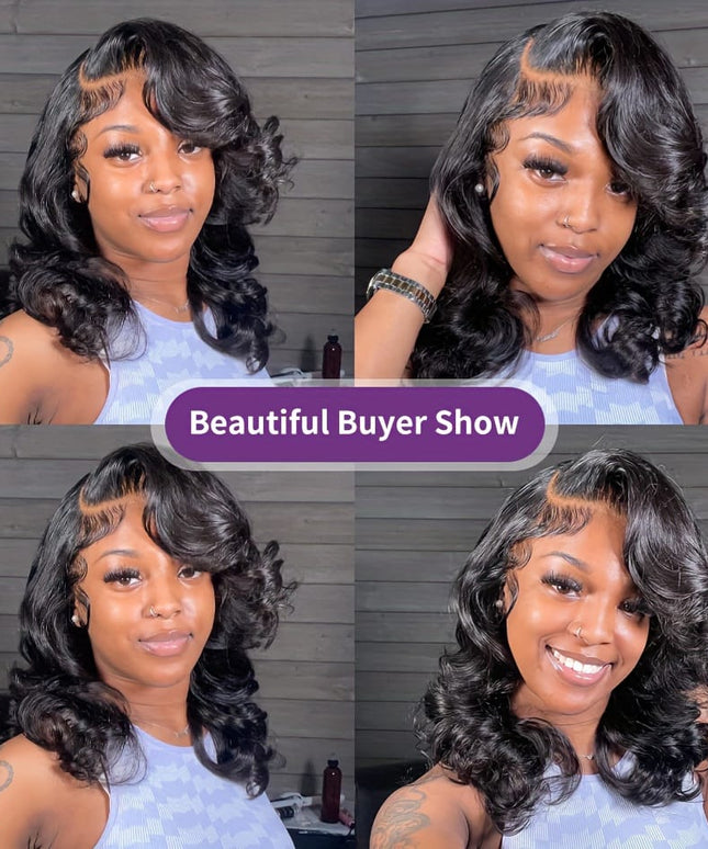 KissICON Kissicon Short Bob Wig 13x4 Hd