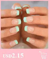 KissICON KissIcon Short Matte Black Press On Nails -