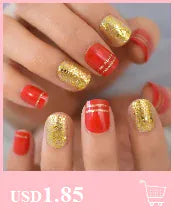 KissICON KissIcon Short Matte Black Press On Nails -