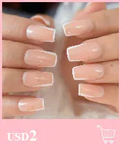 KissICON KissIcon Short Matte Black Press On Nails -