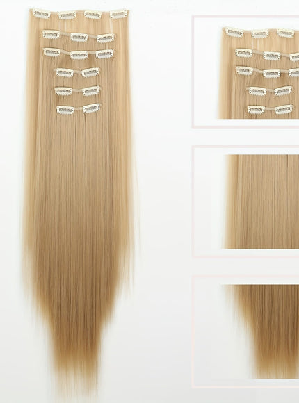 KissICON KissIcon Six Piece Set Clip In Hair Extensions