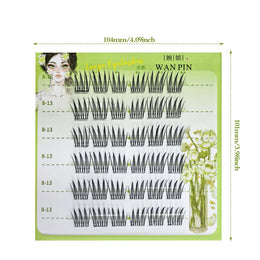 KissICON KissIcon Six Row Glue Free Lashes Curled Long