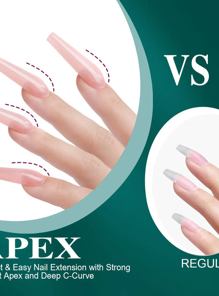 KissICON [KissIcon] Soft Gel Nail Tips Full Cover Almond