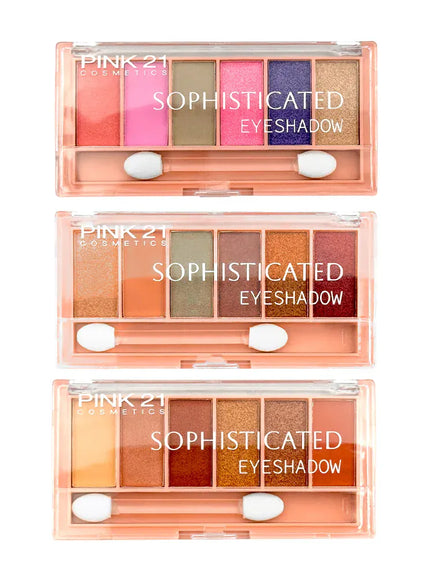 KissICON KissIcon Sophisticated Pink 21 Eyeshadow Palette Waterproof
