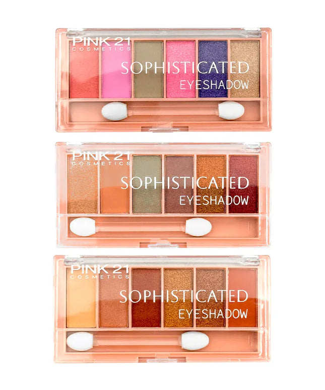 KissICON KissIcon Sophisticated Pink 21 Eyeshadow Palette Waterproof