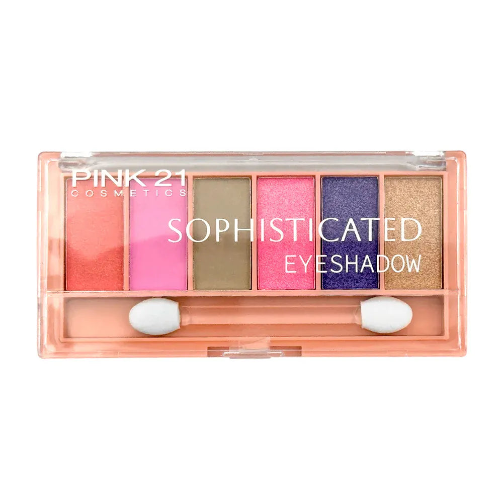 KissICON KissIcon Sophisticated Pink 21 Eyeshadow Palette Waterproof