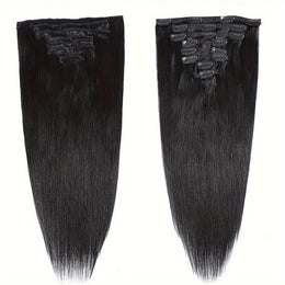 KissICON KissIcon Straight Clip Human Hair Extensions - RemyBrazilian