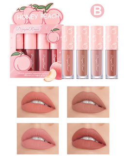 KissICON KissIcon Strawberry Matte Lipstick Set - Waterproof