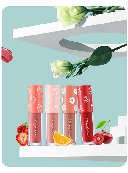 KissICON KissIcon Strawberry Matte Lipstick Set - Waterproof