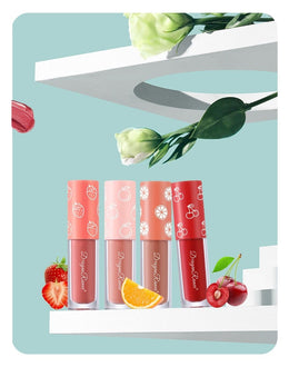 KissICON KissIcon Strawberry Matte Lipstick Set - Waterproof
