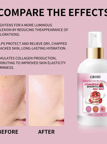 KissICON KissIcon Strawberry Shortcake Body Spray - Moisturizing