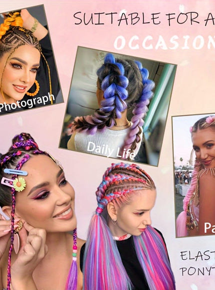 KissICON Kissicon Synthetic Straight Ponytail Elastic Tie