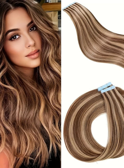 KissICON KissIcon Tape In Hair Extensions Remy 4P27 -