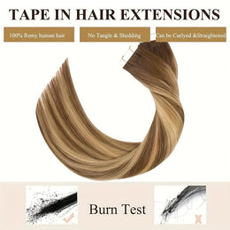 KissICON KissIcon Tape In Hair Extensions Remy 4P27 -