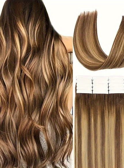 KissICON KissIcon Tape In Hair Extensions Remy 4P27 -