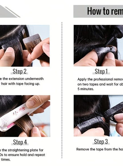 KissICON KissIcon Tape-In Straight Hair Extensions 16-26 - Weft