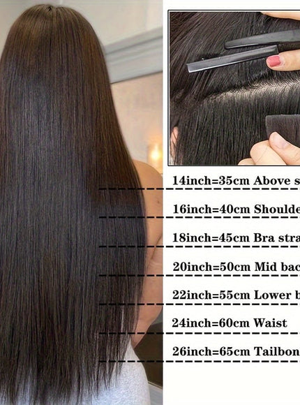 KissICON KissIcon Tape-In Straight Hair Extensions 16-26 - Weft