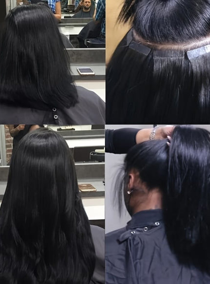 KissICON KissIcon Tape-In Straight Hair Extensions 16-26 - Weft
