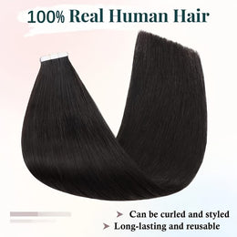 KissICON KissIcon Tape-In Straight Hair Extensions 16-26 - Weft
