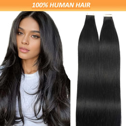 KissICON KissIcon Tape-In Straight Hair Extensions 16-26 - Weft