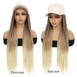 KissICON KissIcon Tomo Baseball Cap Wig Box Braids Ombre