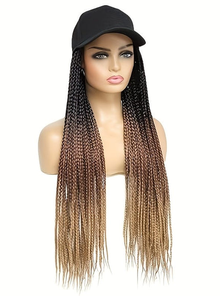 KissICON KissIcon TOMO Cap Wig 24In Box Braids Ombre