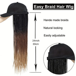 KissICON KissIcon TOMO Cap Wig 24In Box Braids Ombre