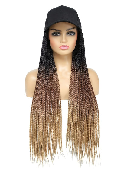 KissICON KissIcon TOMO Cap Wig 24In Box Braids Ombre