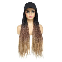 KissICON KissIcon TOMO Cap Wig 24In Box Braids Ombre