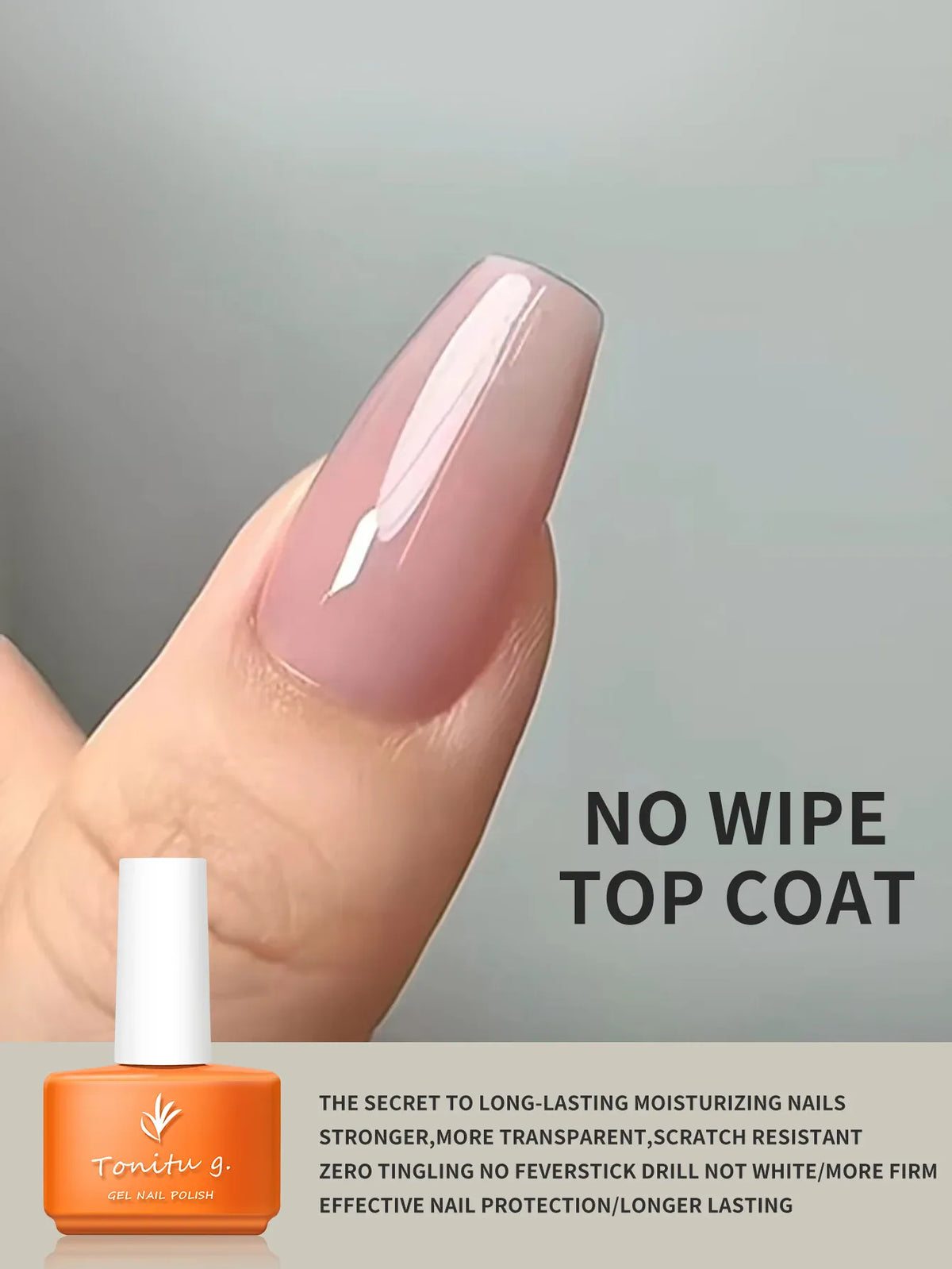 KissICON KissIcon Tonitu G Nail Gel Top Coat UV