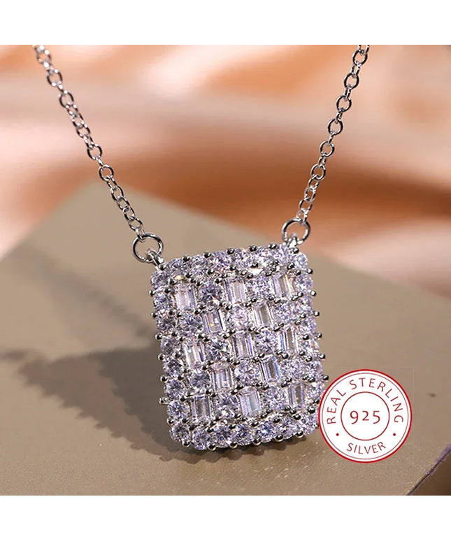 KissICON KissIcon Trend Geometric Cubic Zirconia Necklace Sparkle