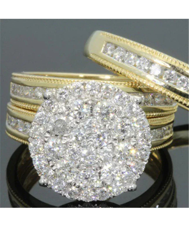 Dropshipman KissIcon Two Carat Diamond Ring 18K Gold - VS2 Clarity