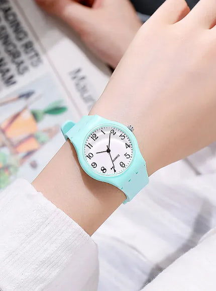 KissICON KissIcon UTHAI C24 Kids Watch Silicone Strap Quartz