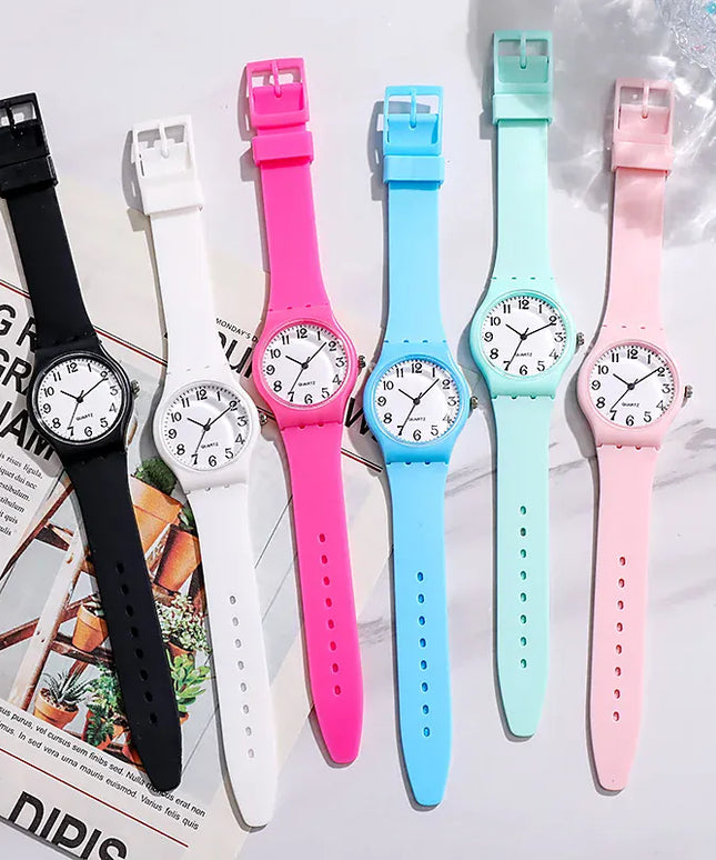 KissICON KissIcon UTHAI C24 Kids Watch Silicone Strap Quartz