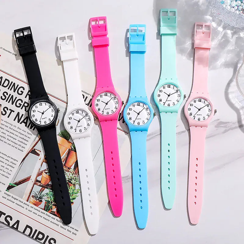 KissICON KissIcon UTHAI C24 Kids Watch Silicone Strap Quartz
